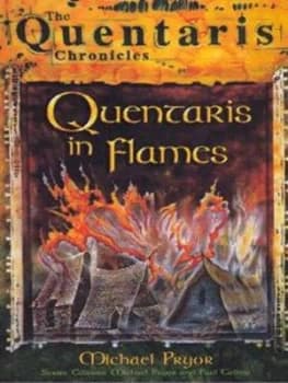 Quentaris in Flames by Michael Pryor Book