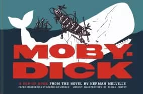 moby dick a pop up book from the novel by herman melville