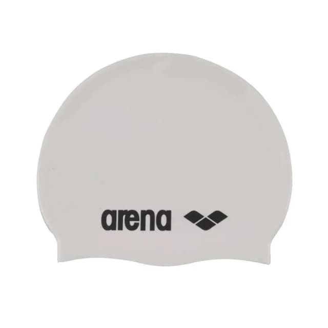 Arena Classic Silicone Beanie de Bain Blanc Unisex TU
