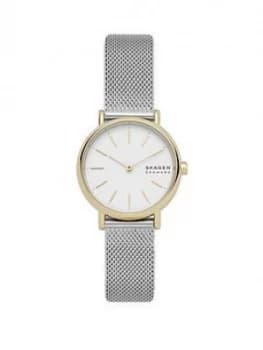 Skagen Signatur White Dial Stainless Steel Watch