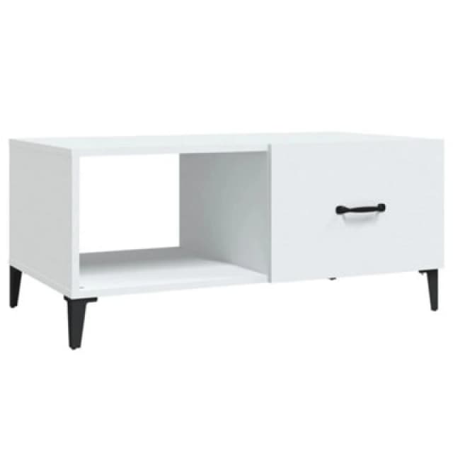 VIDAXL Coffee Table White 90x50x40cm Engineered Wood Vidaxl 8720287082279