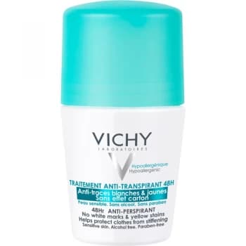 Vichy No Marks Roll On Deodorant 50ml