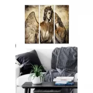 MDF28062043 Multicolor Decorative MDF Painting (3 Pieces)