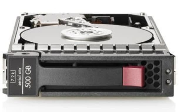 HPE 500GB 3G SATA 7200 LFF internal hard drive 7200 RPM 3.5" Seri