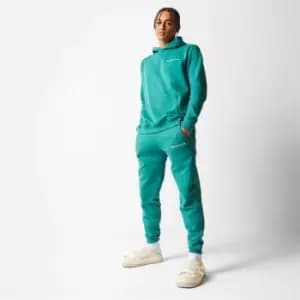 Mennace Essentials Relaxed Fit Joggers - Green