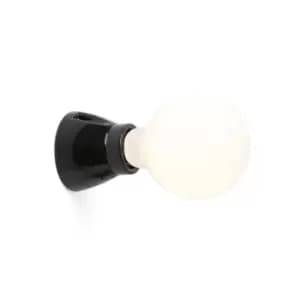 Netlighting Kera Globe Wall Lamp Black 1 Light E27