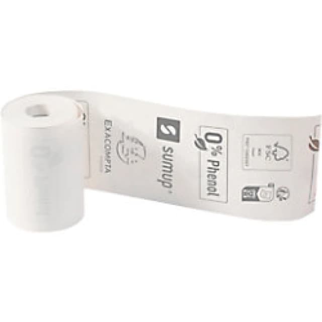 Exacompta Exacompta SumUp Zero Plastic Receipt Roll 57x30mmx9m (Pack of 20) 40762E 40762E