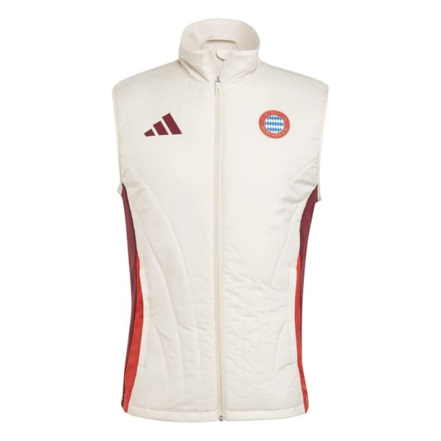 adidas Bayern Munich Winterised Vest 24/25 Mens Linen S17 male XS