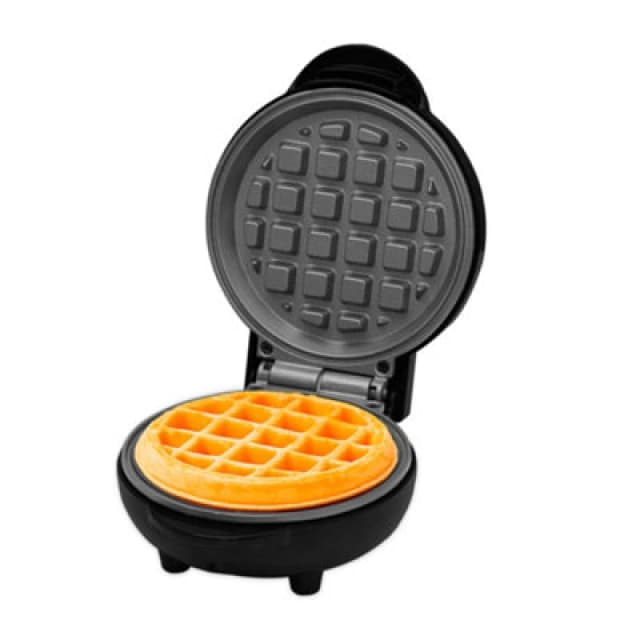 Innoteck Kitchen Pro Classic Mini Waffle Maker - Black