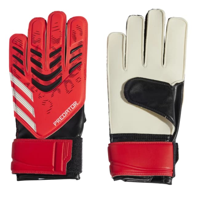 Adidas Kids training goalkeeper gloves adidas Predator Noir Unisex Taille 3 JH3811
