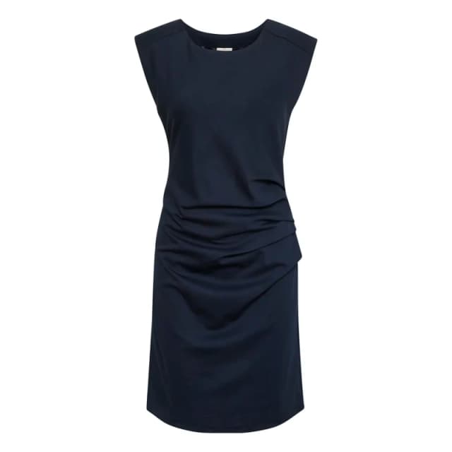 Kaffe Womens round-neck dress KAFFE India Bleu Female L