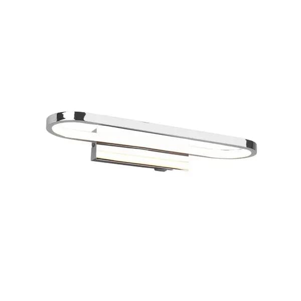 Gianni Modern 40cm Bathroom Wall Lamp Chrome 3000K IP44