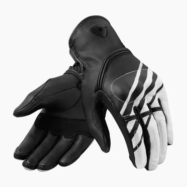 REV'IT! Gloves Redhill Black White Size M