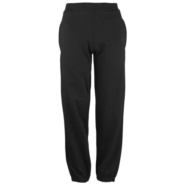 AWDis Cuffed Jogpants Jogging Bottoms (Pack of 2) in Black Size: 12-13 Years Black Unisex 12-13 Years