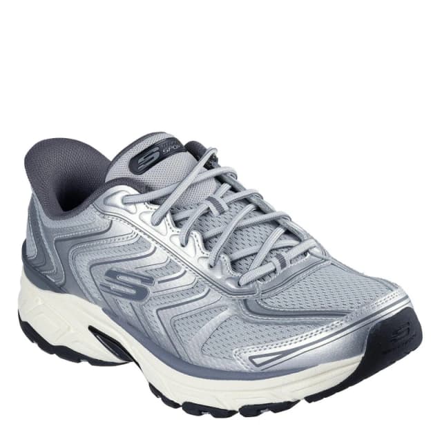 Skechers Slip-ins: Stamina Sport Retro Runners Mens Trainers Slate/Grey male 11 (46)