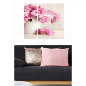 MDF9990739 Multicolor Decorative MDF Painting (3 Pieces)