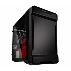 Phanteks Evolv ITX Glass Mini ITX Case Black Red
