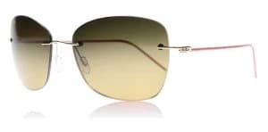 Maui Jim Apapane Sunglasses Gold / Pink MP-SG Polariserade 55mm