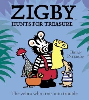 Zigby Hunts for Treasure by Brian Paterson Paperback