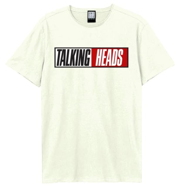 Amplified Amplified Men True Stories Talking Heads T-Shirt in White Size: X-Small White XS Male 5063703001625