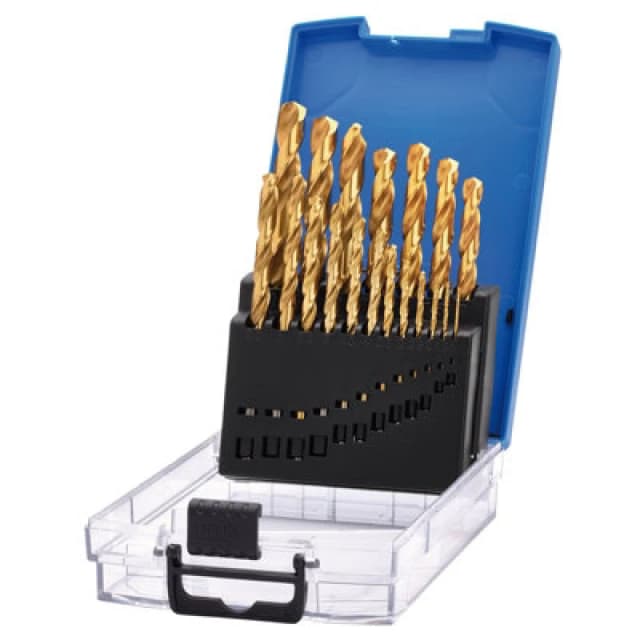 Draper 19 Piece HSS TiN Drill Bit Set DBTS2