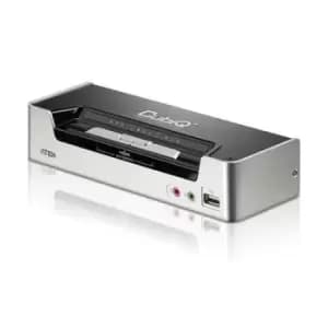 ATEN CS1792 KVM switch Rack mounting Black Silver