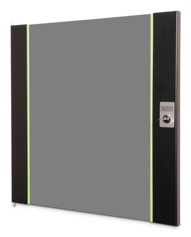 Digitus Glass front door for 19" 12U wall-mounted enclosure Uniqu