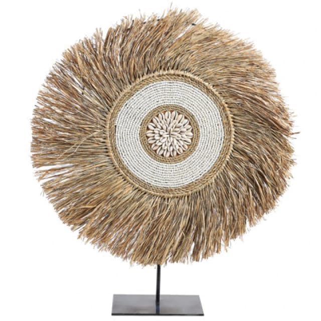 Beliani Boho Figurine Aceh Natural