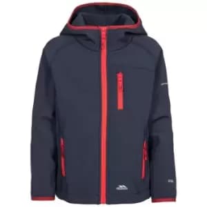 Trespass Childrens/Kids Kian Softshell Jacket (5/6 Years) (Navy)