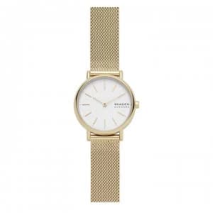 Skagen Signatur Mesh Strap Watch - Gold