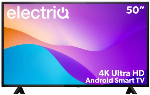 electriQ 50" 50UHDT2SMH Smart 4K Ultra HD LED TV