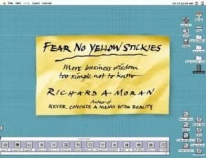 Fear No Yellow Stickies by Richard a Moran Paperback