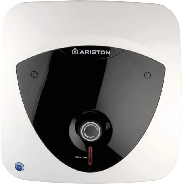 Ariston 'Andris Lux' 6L Compact Undersink Titanium Enamelled Electric Water Heater 1.5kW White