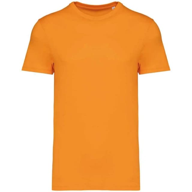 Native Spirit Mens Heavyweight Slim T-Shirt in Tangerine Size: XS Tangerine Male XS