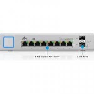 Ubiquiti Networks UniFi US-8-150W network switch Managed Gigabit Ethernet (10/100/1000) White Power over Ethernet (PoE)