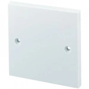 Wickes Single Blanking Plate - White