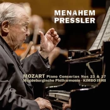 Menahem Pressler Mozart Piano Concertos Nos 23 & 27 by Wolfgang Amadeus Mozart CD Album