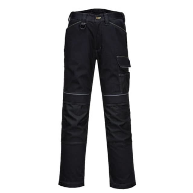 Portwest PW3 Lined Winter Work Trousers PW358BKR28 Colour: Black