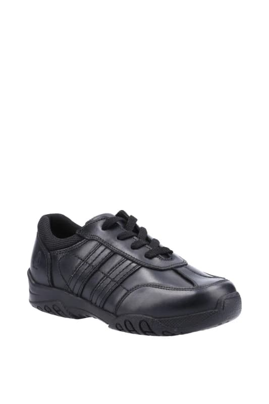 Hush Puppies 'Jezza 2 Senior' School Shoes Black