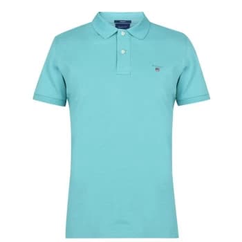 Gant Original Pique Polo Shirt - Green