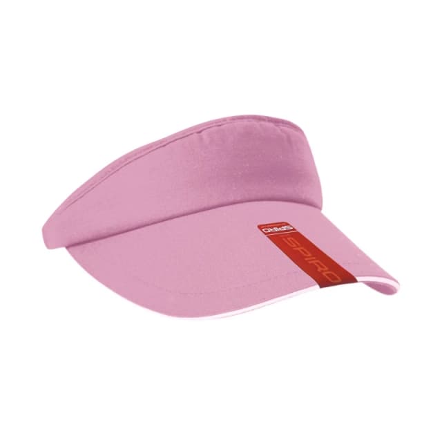 Result Result Men Herringbone Sandwich Peak Visor Cap in Pink Pink One Size Male 5063527387370