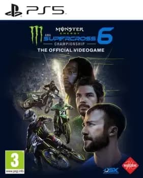 Monster Energy Supercross 6 The Official Videogame PS5 Game