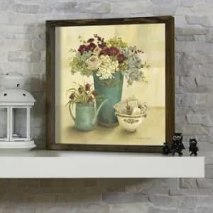 KZM446 Multicolor Decorative Framed MDF Painting