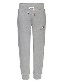 Tommy Hilfiger Boys Logo Jogger - Grey Marl