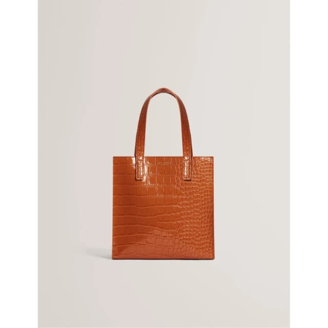 Ted Baker Womens Croc Icon Tote Bag Tan female One Size