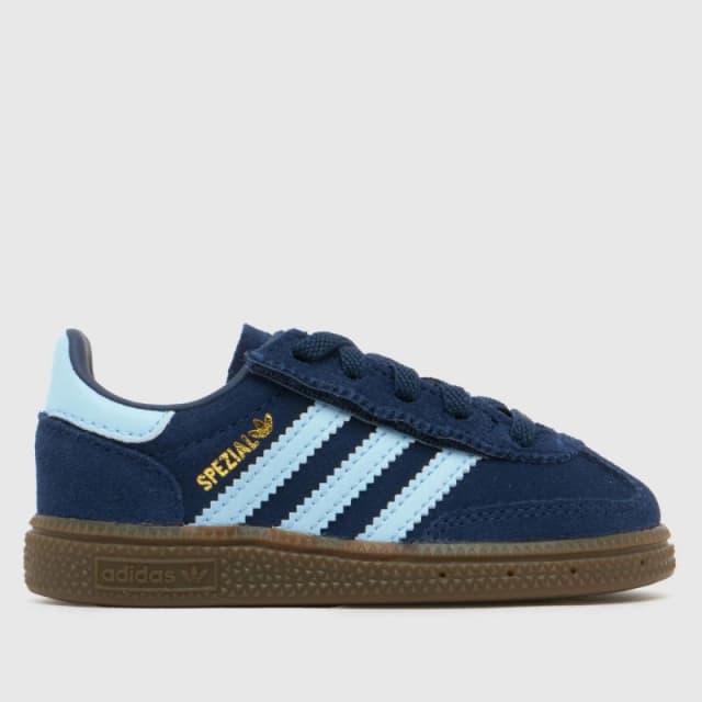 adidas Navy & Black Handball Spezial Boys Toddler Trainers Navy & Black UK 5 (EU 21)