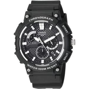 Casio MCW-200H-1AVEF Sports Chrono Watch - Black