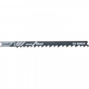 Bosch U144 D Wood Cutting Jigsaw Blades Pack of 3