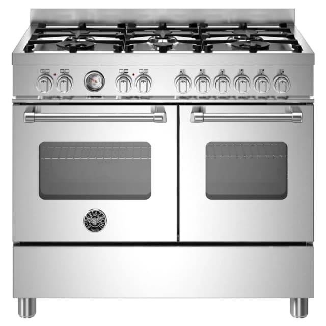Bertazzoni MAS106L2EXC 100cm Master Series Dual Fuel Range Cooker - STAINLESS STEEL MAS106L2EXC