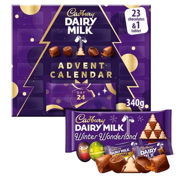 Cadburys Cadbury Chunk Advent Calendar Twin Pack GU05401